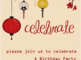 Chinese Birthday Invitations Printable Chinese Party Invitations Oxsvitation Com