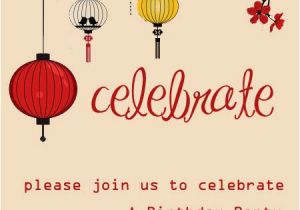 Chinese Birthday Invitations Printable Chinese Party Invitations Oxsvitation Com