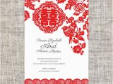 Chinese Birthday Invitations Printable Diy Printable Editable Chinese Wedding Invitation Rsvp