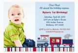 Choo Choo Train Birthday Invitations Animal Choo Choo Train Custom Birthday Invitations Zazzle