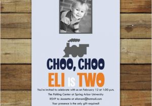 Choo Choo Train Birthday Invitations Choo Choo Train Birthday Party Train Birthday Invitation