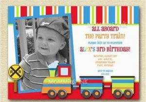 Choo Choo Train Birthday Party Invitations Items Similar to Train Invitation Train Birthday Party