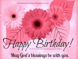 Christian Birthday Cards for Women Christian Card Happy Birthday Blessings to You