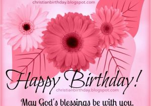 Christian Birthday Cards for Women Christian Card Happy Birthday Blessings to You