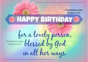 Christian Birthday Cards for Women Happy Birthday Religious Quotes Quotesgram