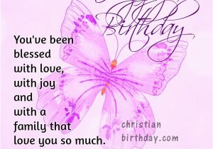 Christian Birthday Cards for Women Happy Birthday to A Blessed Person Free Christian Card