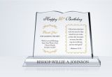 Christian Birthday Gifts for Her Religious Pastor Birthday Gift Crystal Central