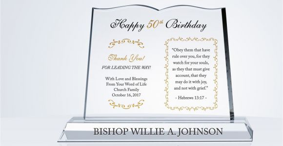 Christian Birthday Gifts for Her Religious Pastor Birthday Gift Crystal Central