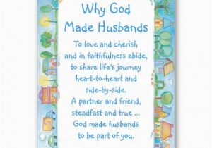 Christian Birthday Gifts for Husband Gt Discount Happy Birthday Husband Card why God Made
