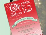 Christian Birthday Invitation Wording Items Similar to Christian Christmas Party Invitation On Etsy