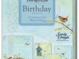 Christian Boxed Birthday Cards Sandy Clough Nesting Box Of 12 assorted Christian
