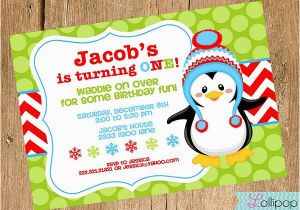 Christmas 1st Birthday Invitations First Birthday Invitation Wording and 1st Birthday