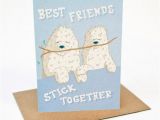 Christmas and Birthday Card together Stick together Greeting Card by Beauwylie On Etsy