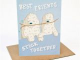 Christmas and Birthday Card together Stick together Greeting Card by Beauwylie On Etsy