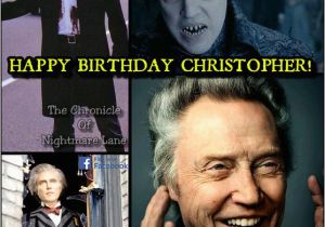 Christopher Walken Birthday Card Christopher Walken 39 S Birthday Celebration Happybday to