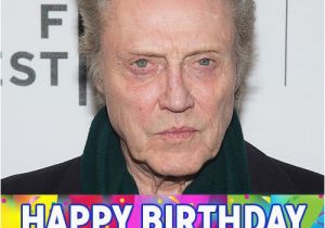 Christopher Walken Birthday Card Christopher Walken 39 S Birthday Celebration Happybday to