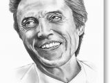 Christopher Walken Birthday Card Christopher Walken Drawing by Murphy Elliott