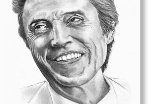 Christopher Walken Birthday Card Christopher Walken Drawing by Murphy Elliott