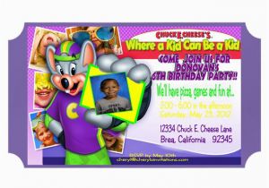 Chuck E Cheese Birthday Invitation Template Chuck E Cheese Birthday Invitations Template Best