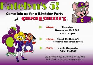 Chuck E Cheese Birthday Invitation Template Chuck E Cheese Invitations Template Best Template Collection