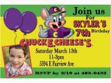 Chuck E Cheese Birthday Invitation Template Chuck E Cheese Party Invitations A Birthday Cake