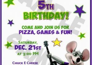 Chuck E Cheese Birthday Invitation Template Free Printable Chuck E Cheese Birthday Invitations