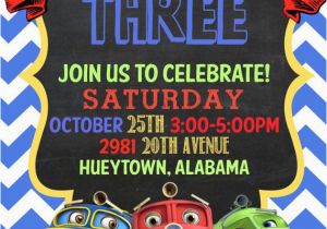 Chuggington Birthday Invitations Chuggington Birthday Invitation Printable by