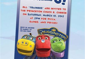 Chuggington Birthday Invitations Chuggington Birthday Invitations Digital File You Print