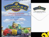 Chuggington Birthday Invitations Nealon Design Chuggington Birthday Invitation