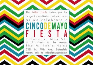 Cinco De Mayo Birthday Invitations Cinco De Mayo Custom Party Invitation by andreagerigdesigns