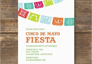 Cinco De Mayo Birthday Invitations Cinco De Mayo Fiesta Party Invitation Cinco De Mayo