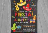 Cinco De Mayo Birthday Invitations Fiesta Birthday Invitation Cinco De Mayo Invitation