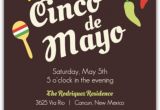 Cinco De Mayo Birthday Invitations Fiesta Confetti and Flags Cinco De Mayo Party Invitation