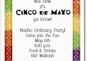 Cinco De Mayo Birthday Invitations Zigzag Mexican Fiesta Party Invitations