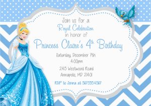 Cinderella Birthday Cards Free Printable Cinderella Birthday Invitations Bagvania