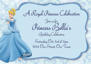 Cinderella Birthday Invitation Template Cinderella Invitations Template Best Template Collection