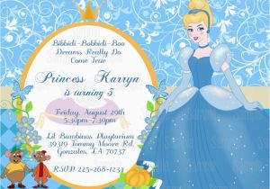 Cinderella Birthday Invitation Template Cinderella Party Invitation Free Printable Cinderella