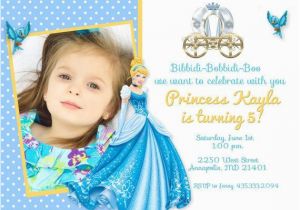 Cinderella Birthday Invitation Wording Cinderella Birthday Party Invitation Birthday Ideas