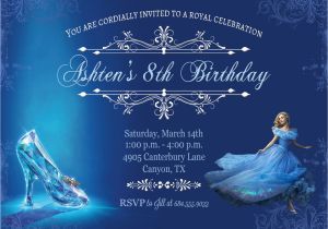 Cinderella Birthday Invitation Wording Cinderella Invitation Cinderella Party by Belleamitiedesigns