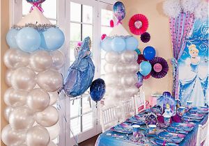 Cinderella Decorations for Birthday Party Cinderella Balloon tower Diy Decorating Ideas