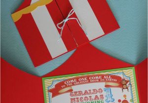 Circus themed 1st Birthday Invitations Best 25 Carnival Party Invitations Ideas On Pinterest