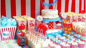 Circus themed Birthday Decorations Circus Party Ideas