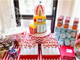 Circus themed Birthday Decorations Circus themed First Birthday Party