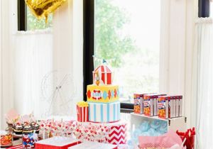 Circus themed Birthday Decorations Circus themed First Birthday Party