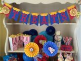 Circus themed Birthday Party Decorations Circus Party Decorations for Carnival or Circus themed