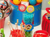 Circus themed Birthday Party Decorations Kara 39 S Party Ideas Circus Clown Boy themed 2nd Birthday