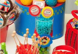 Circus themed Birthday Party Decorations Kara 39 S Party Ideas Circus Clown Boy themed 2nd Birthday