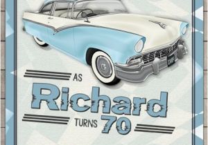 Classic Car Birthday Invitations Classic Car Birthday Invitation Vintage Car Adults