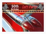 Classic Car Birthday Invitations Classic Car Birthday Party Invitation Zazzle