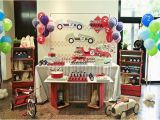 Classic Car Birthday Party Decorations Kara 39 S Party Ideas Vintage Race Car themed Birthday Party